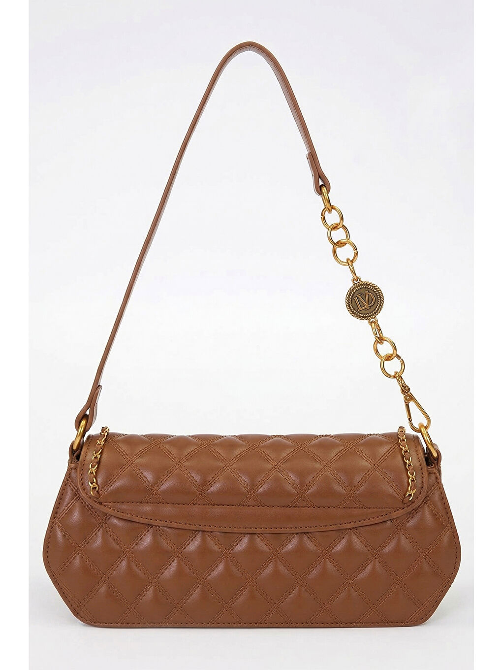 Kahverengi Premium Çift Askı Yumuşak Deri Çanta 930290 Camel-3