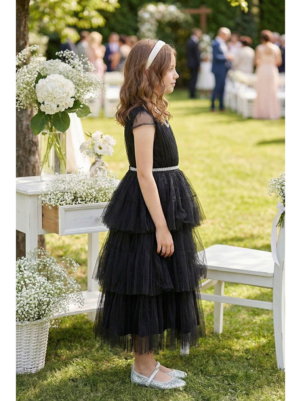 Siyah Kız Çocuk Abiye-2