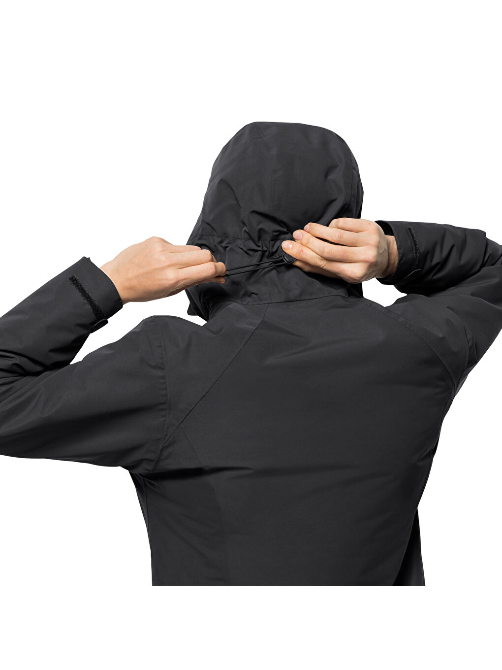 Heidelstein Ins Kadın Siyah Outdoor Ceketi-4