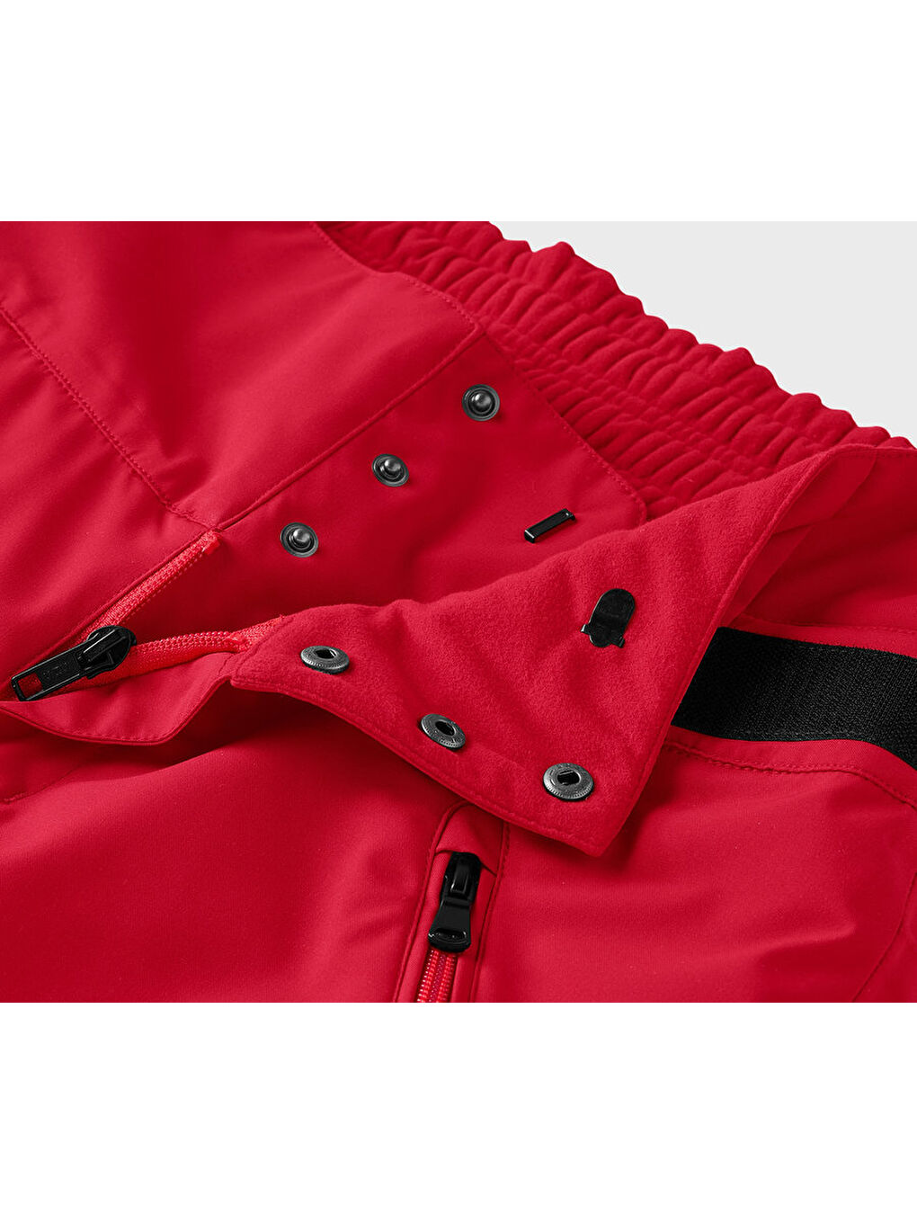 Kadın Kayak Pantolonu, Yük. Bel, Kırmızı-6