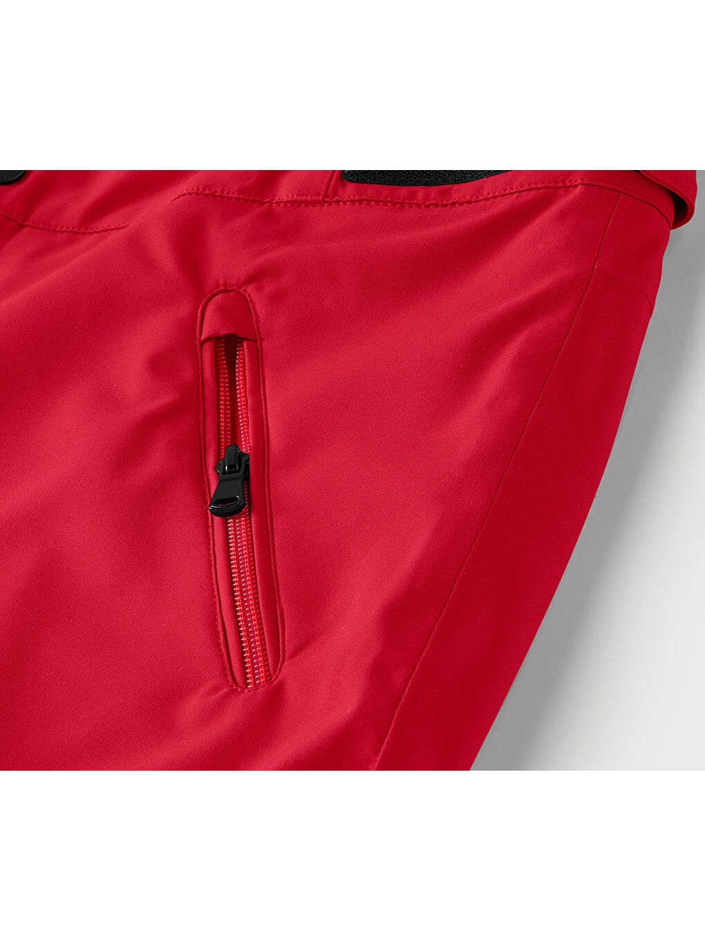 Kadın Kayak Pantolonu, Yük. Bel, Kırmızı-7