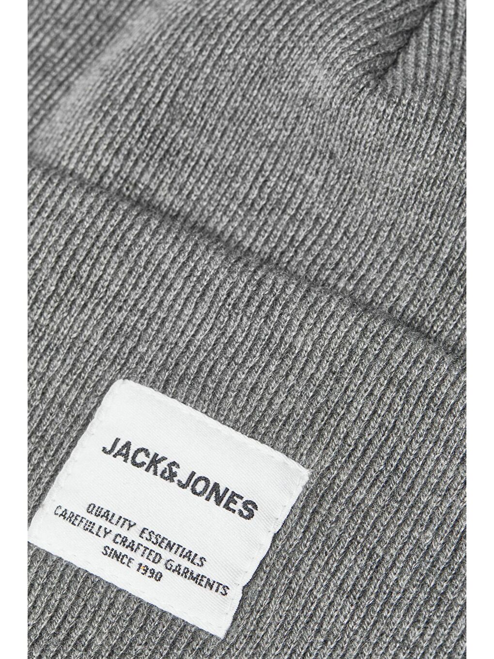 Jack & Jones Gri Jaclong Erkek Bere 12150627 - 1