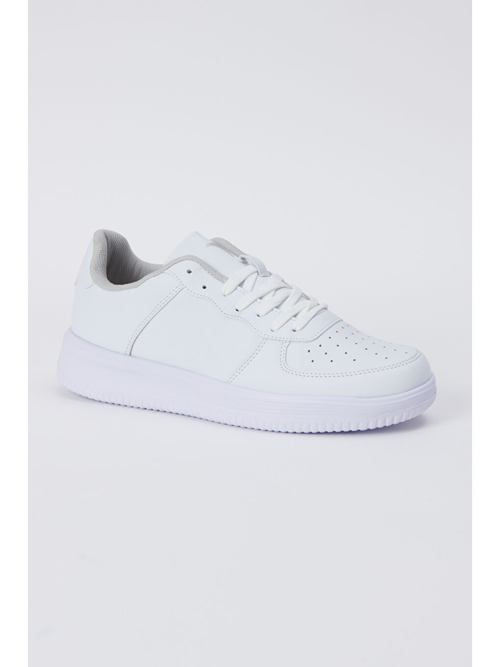 Erkek Beyaz Sneaker Ayakkabı-3