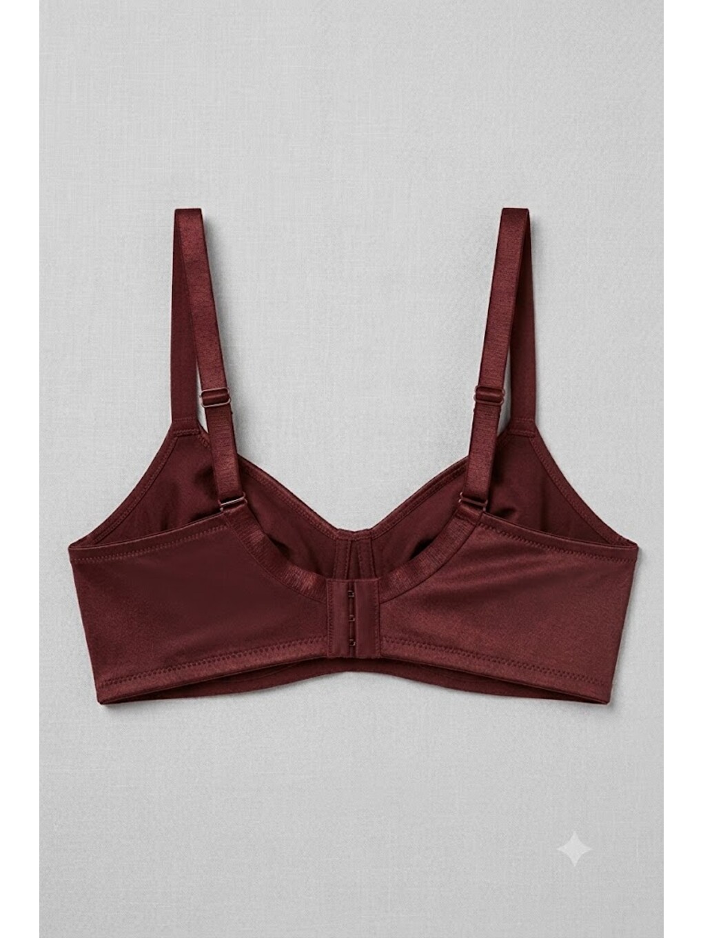 C16001 Balensiz Minimizer Sütyen Bordo-1