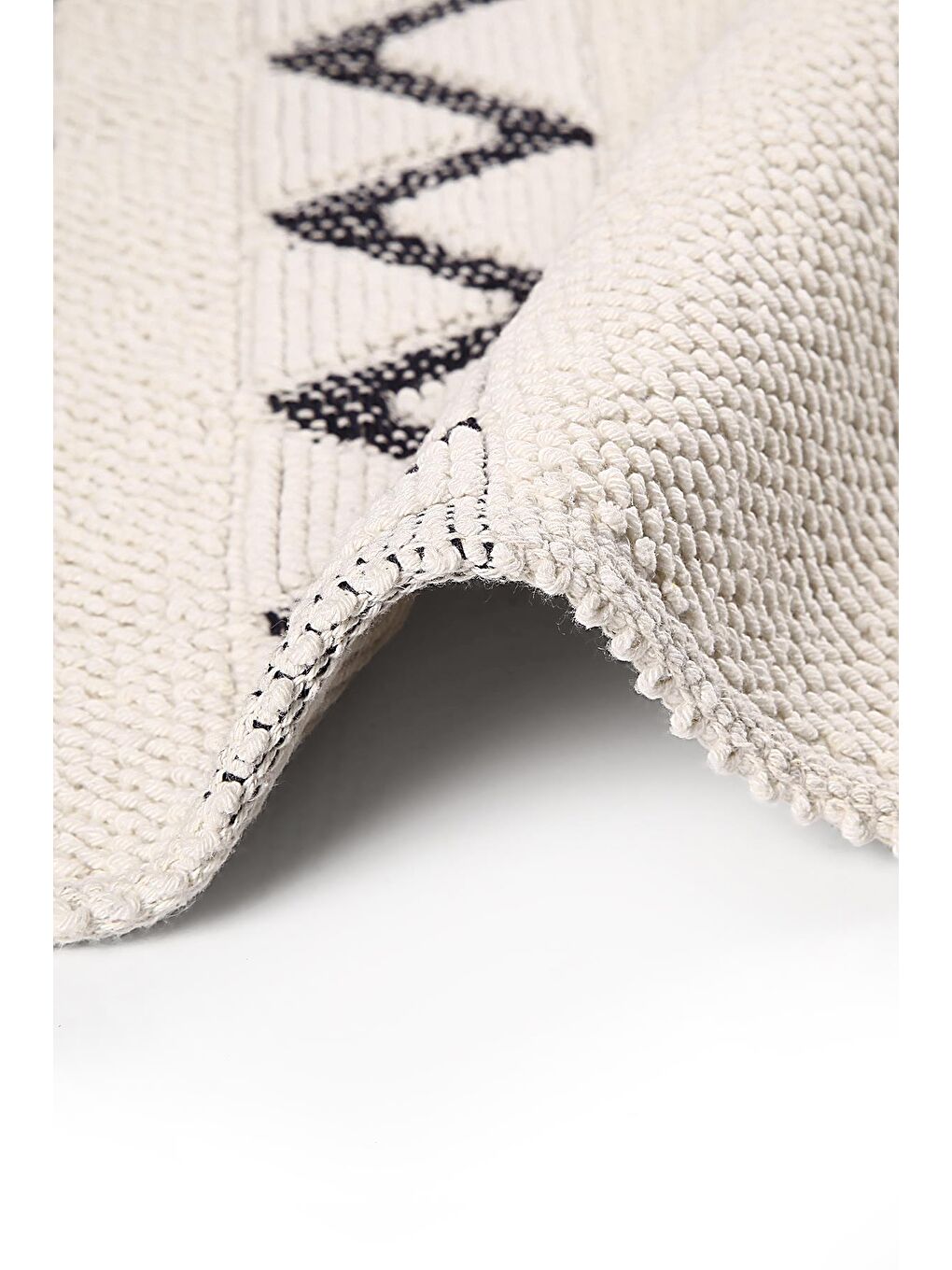 Paris Doğal Pamuklu 2'li Banyo Paspası 60x100+50x60 Cm - Ekru-3