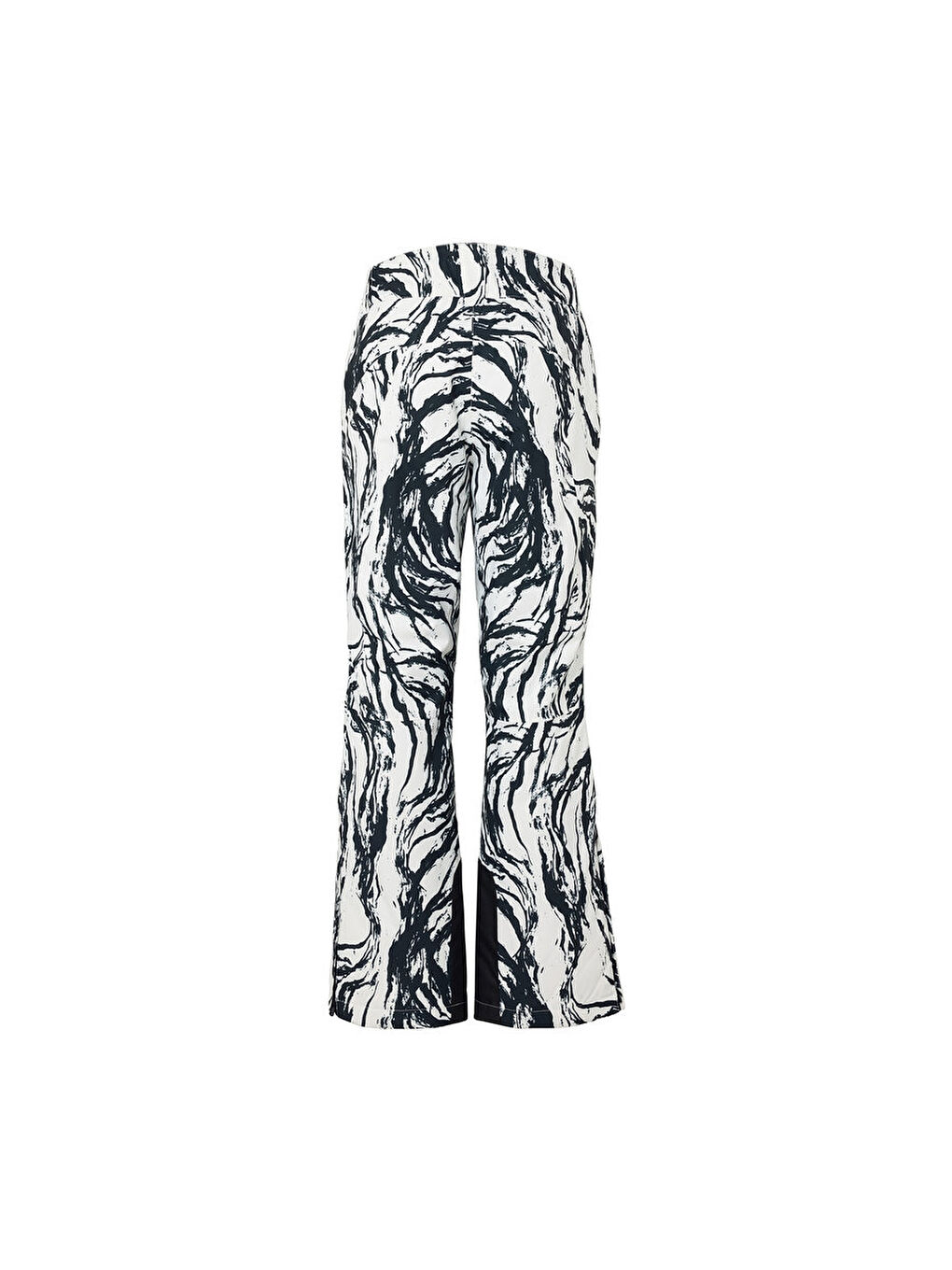 Siyah Kadın Kayak Pantolonu, T.Baskılı-4