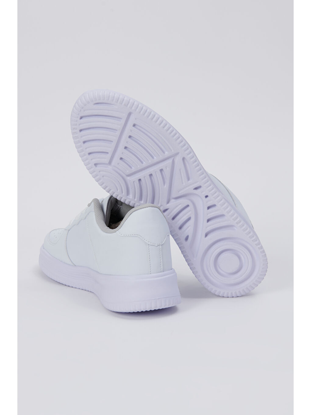 Erkek Beyaz Sneaker Ayakkabı-4