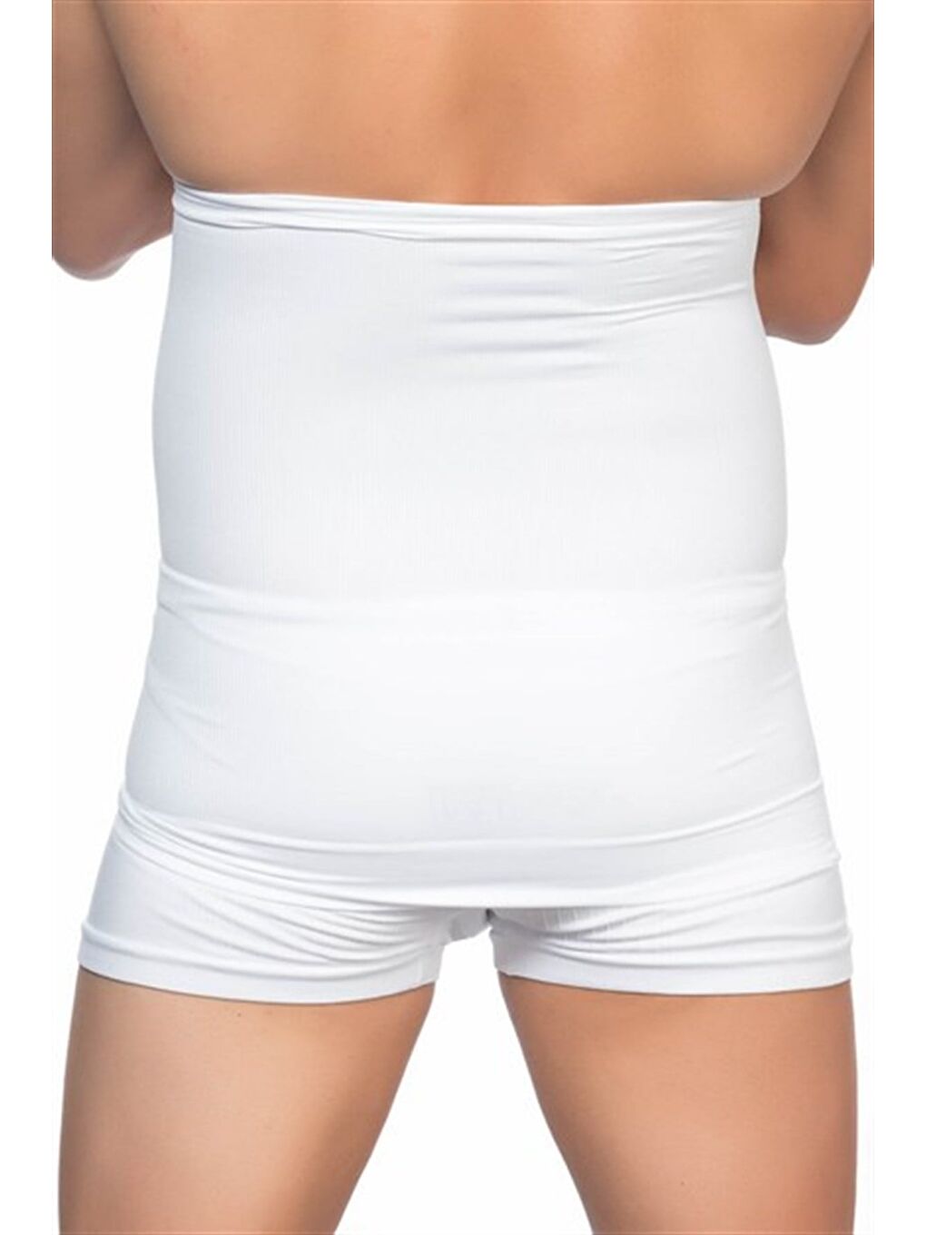 C11004 Erkek Bel Korse Beyaz-1