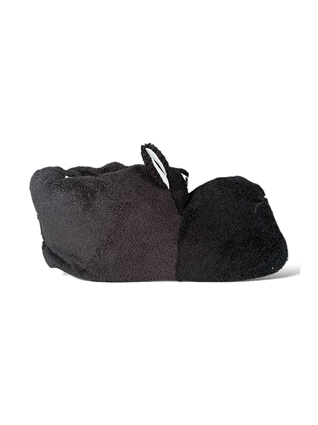 Siyah Unisex Panduf Ses Yapmayan Ev Patiği Sİyah-4