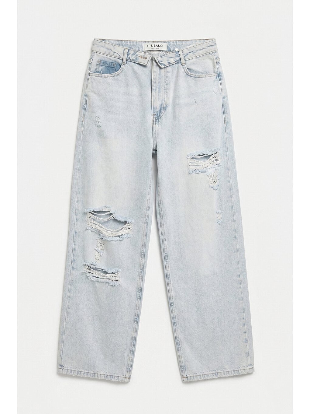 Mavi Kadın Ice 12s6-100 Straight Fit Kemer Detaylı Özel Tasarım Denim Jean-2