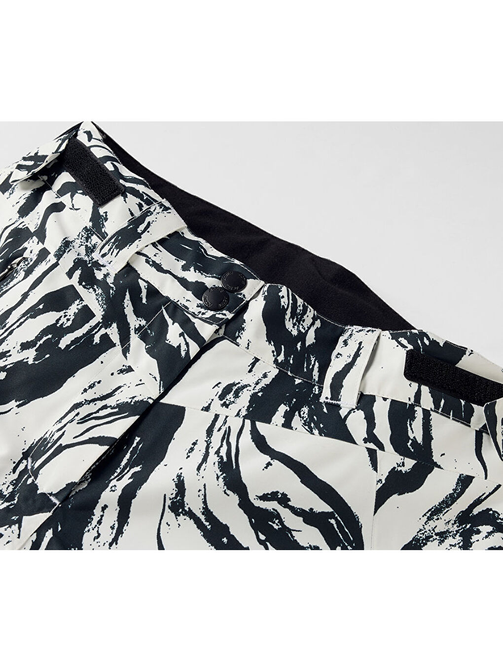 Siyah Kadın Kayak Pantolonu, T.Baskılı-7