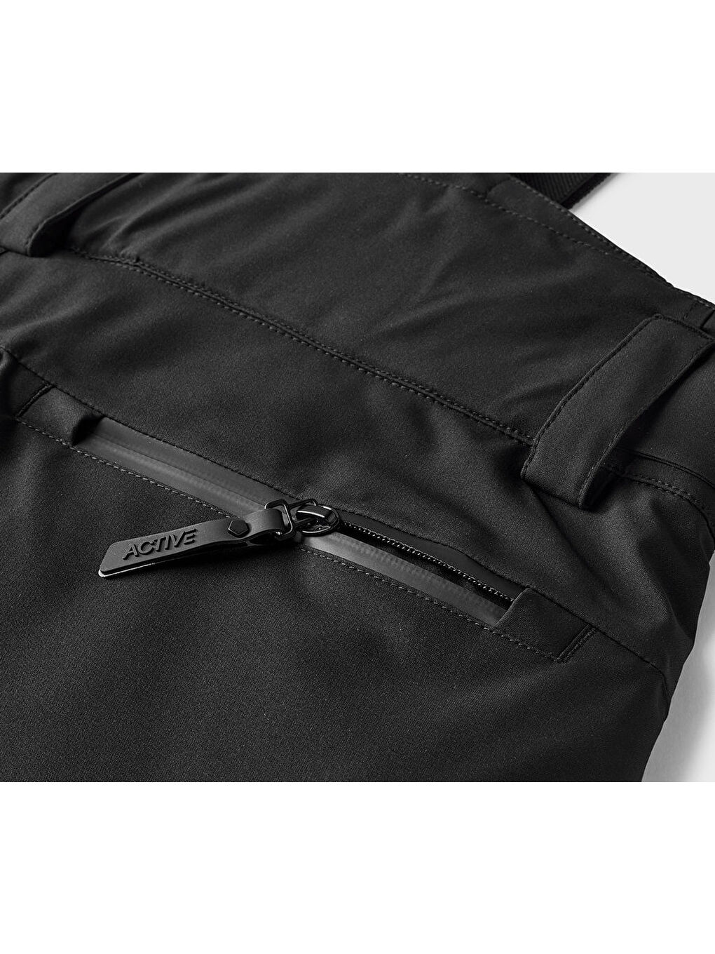 Erkek Kayak Pantolonu, HighTech, Siyah-6