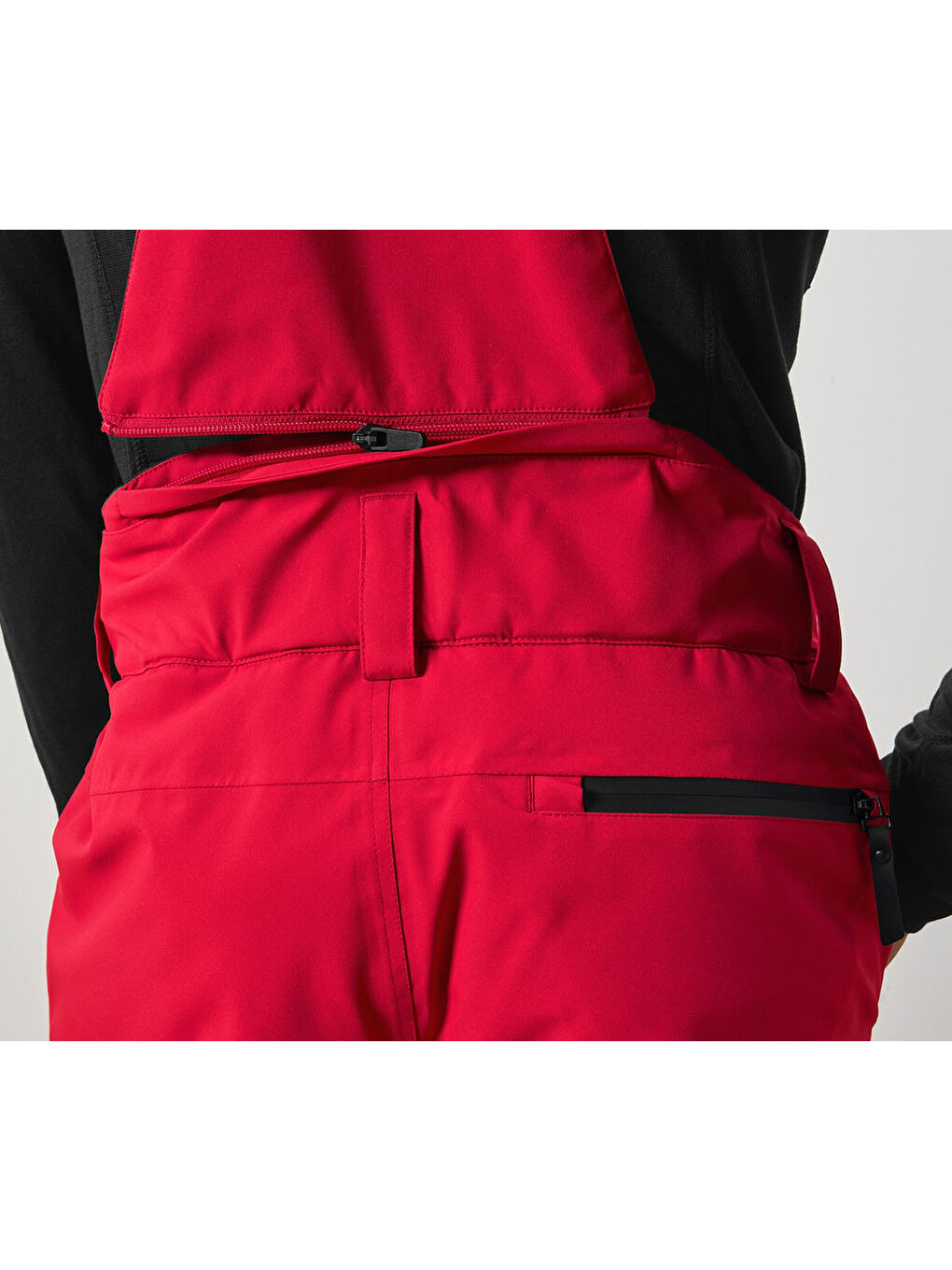 Erkek Kayak Pantolonu, HighTech, Kırmızı-2