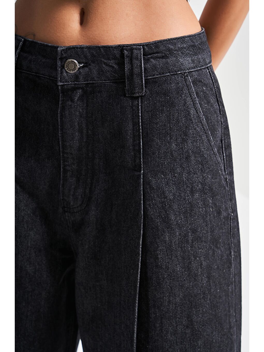 Mavi Kadın Koyu Jean Rengi 7s5-51 Skater Fit Maxi Boy %100 Pamuk Denim Şortolon-3