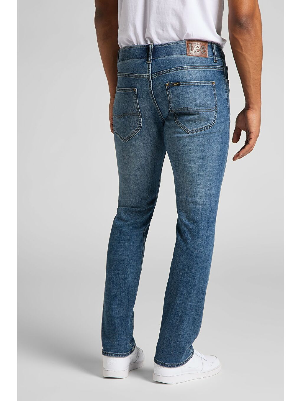 Yeşil Extreme Motion Slim Fit Dar Kesim Normal Bel Mavi Esnek Jean Pantolon-5