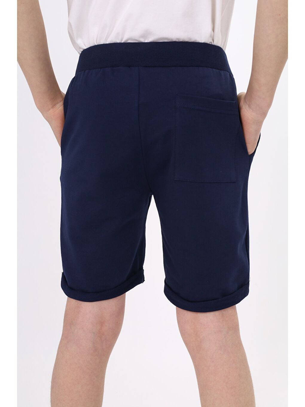 Lacivert Erkek Çocuk Şort-2