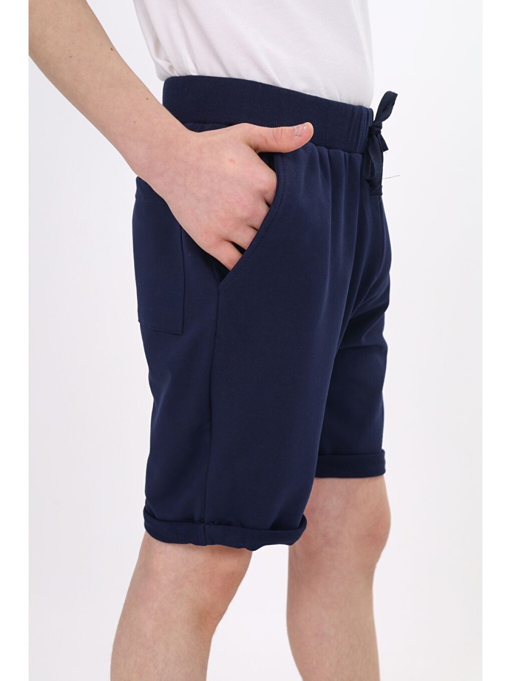 Lacivert Erkek Çocuk Şort-3