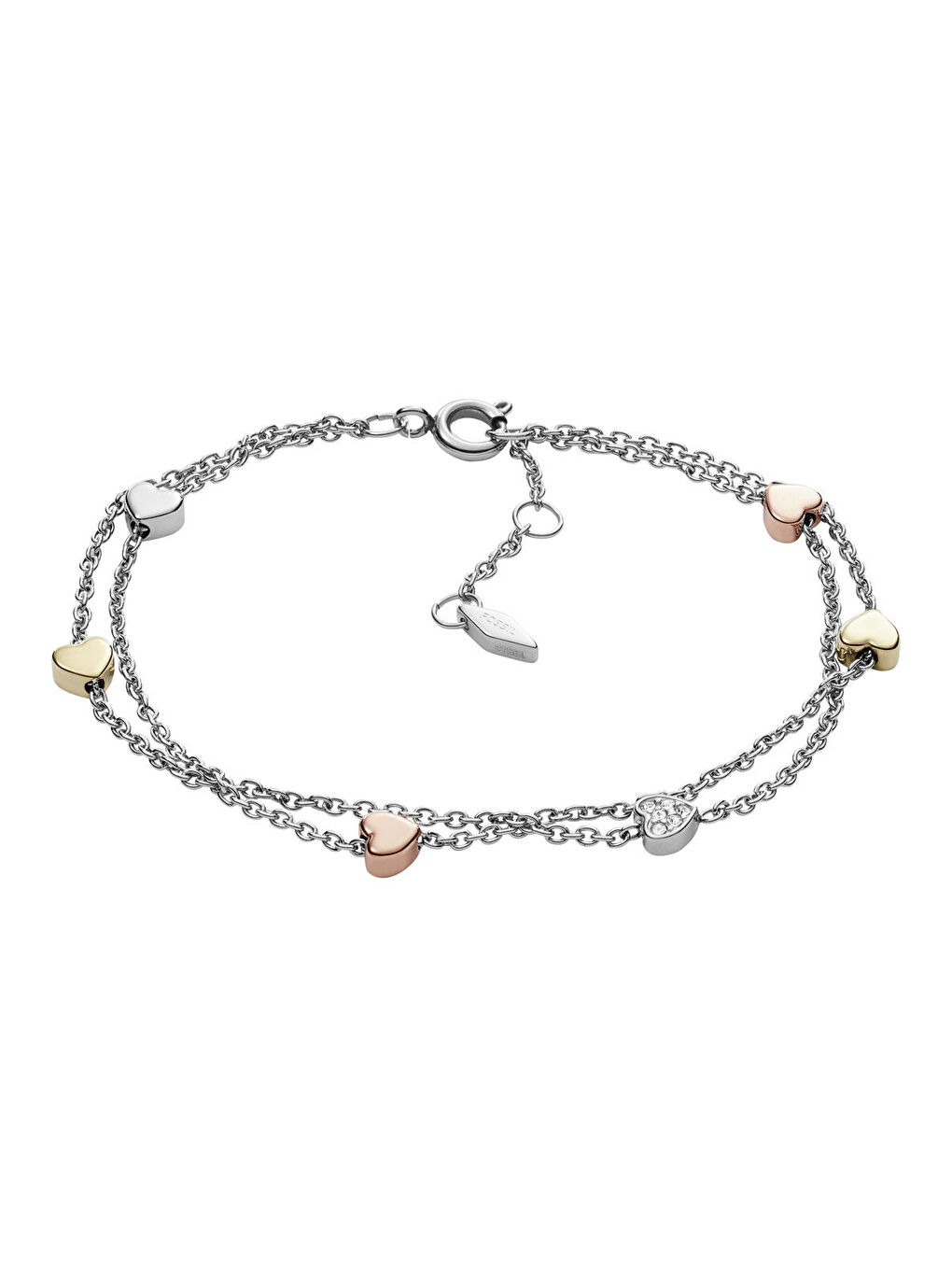 Gri JF02854-998 Kalpli Kadın Bileklik