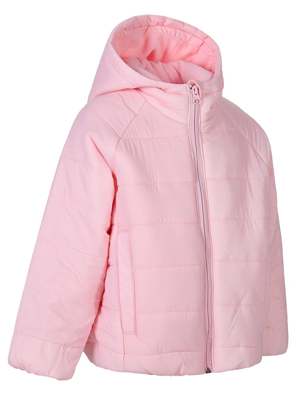 Pembe Girls Basic 2-5 Yaş Mont - Pudra-3