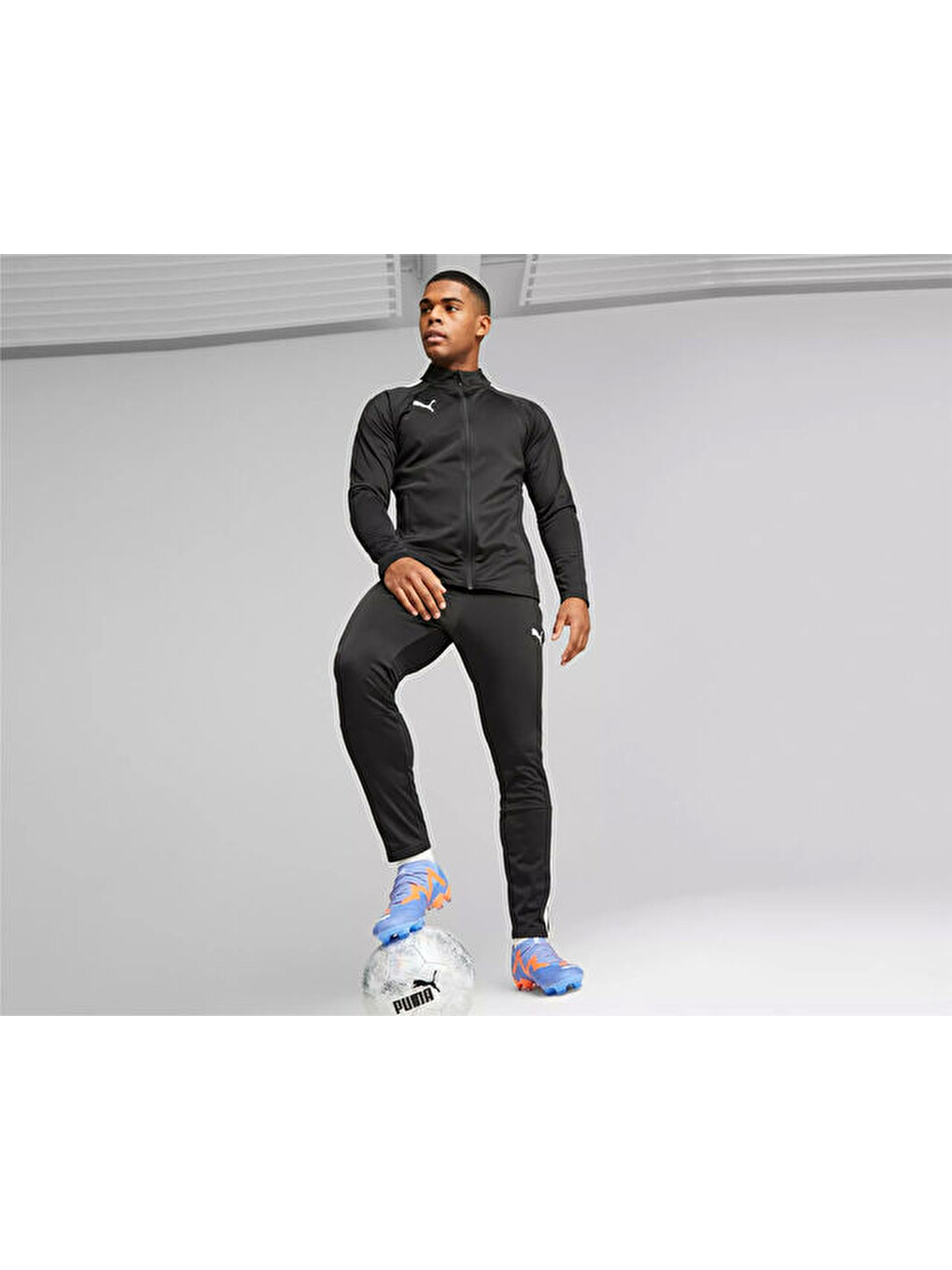 Teamliga Tracksuit Erkek Futbol Antrenman Eşofman Takımı 65852503 Siyah-2