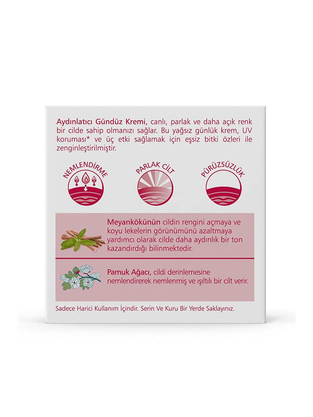 Aydınlatıcı Gündüz Kremi, Yüz Kremi, Cınnabloc, Uv Koruma, Hipoalejenik, Kuru Ve Karma Ciltler, 50ml-2