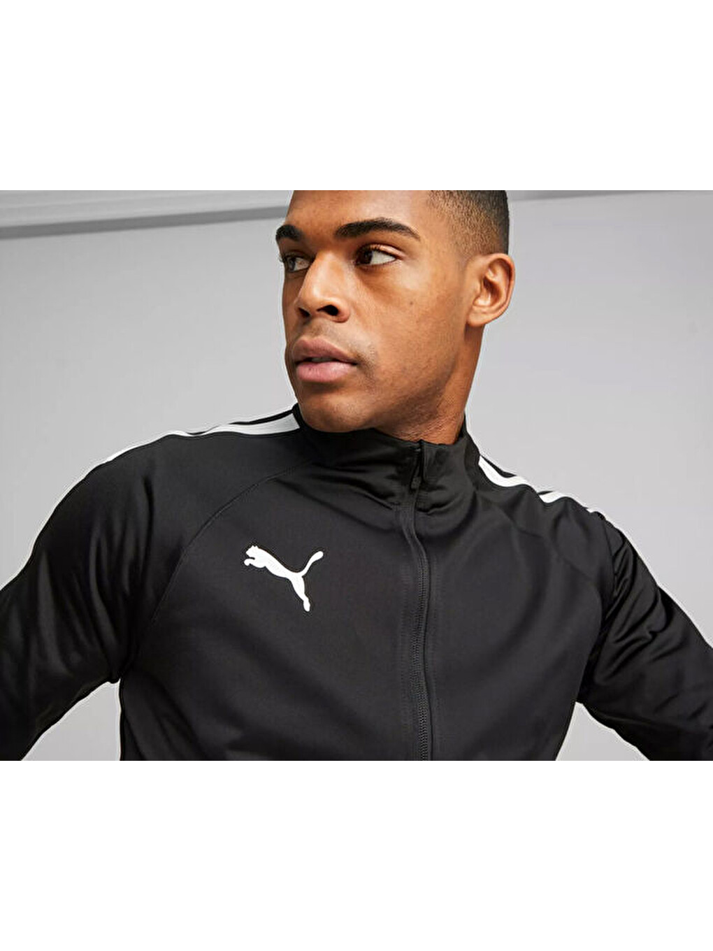 Teamliga Tracksuit Erkek Futbol Antrenman Eşofman Takımı 65852503 Siyah-5