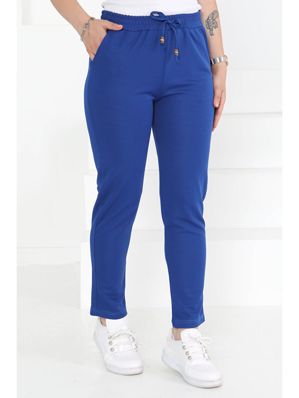 Mavi Havuç Pantolon Saks - 27076