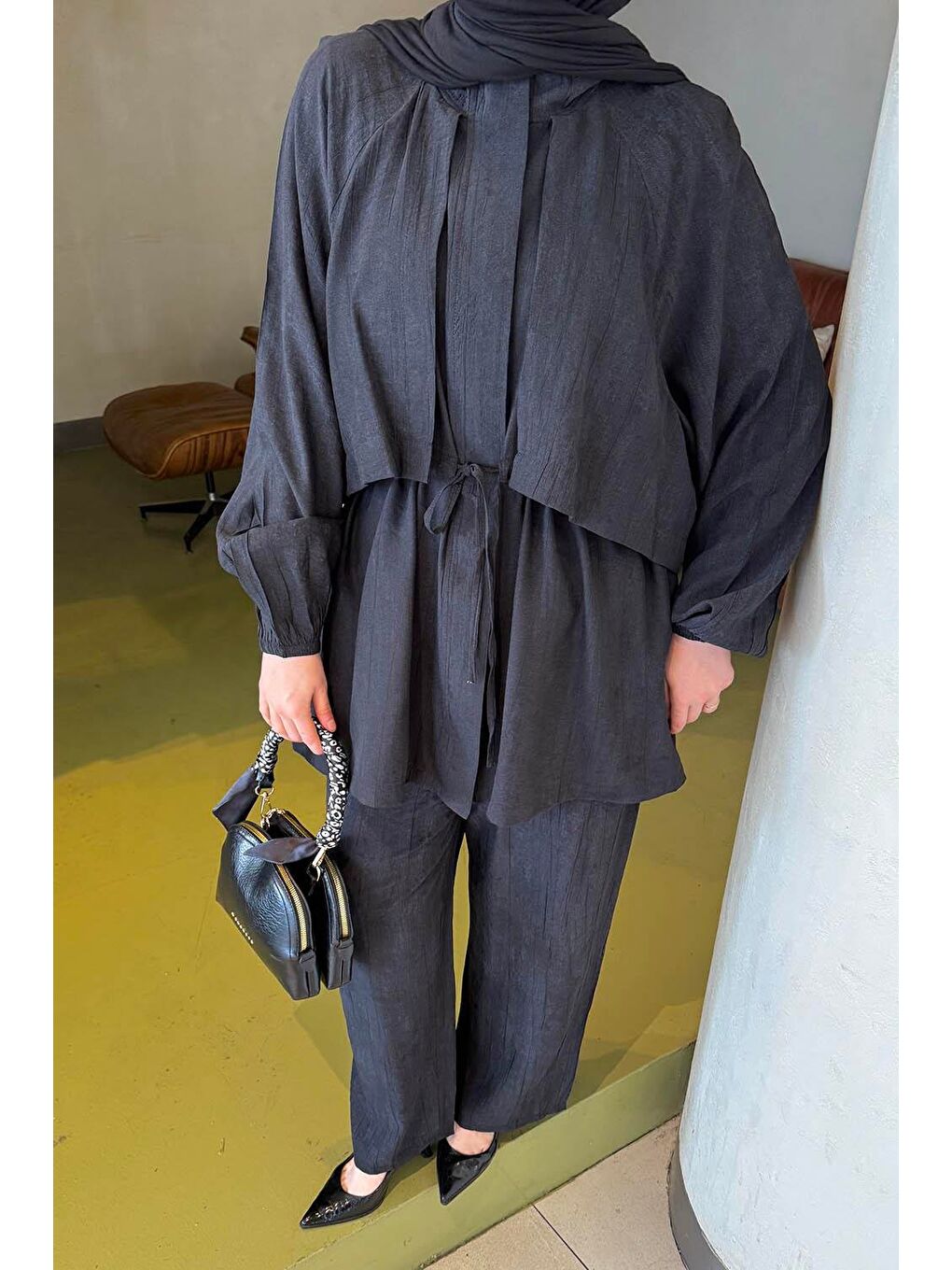 Batik Desen Takım Siyah-2