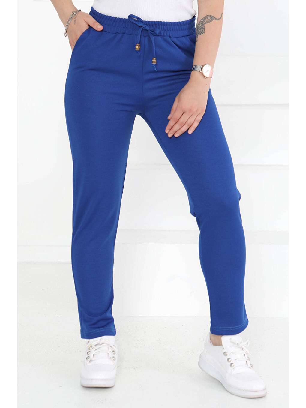 Mavi Havuç Pantolon Saks - 27076-1