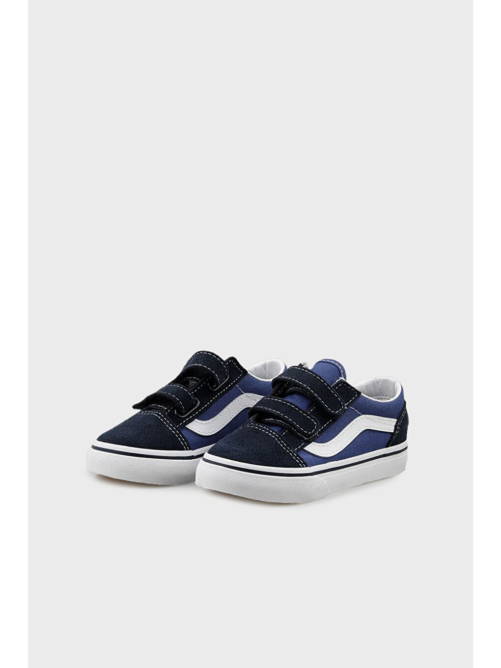 Lacivert TD Old Skool V Cırt Cırtlı Süet ve Kanvas Sneaker Ayakkabı VN000D3YNVY1-2