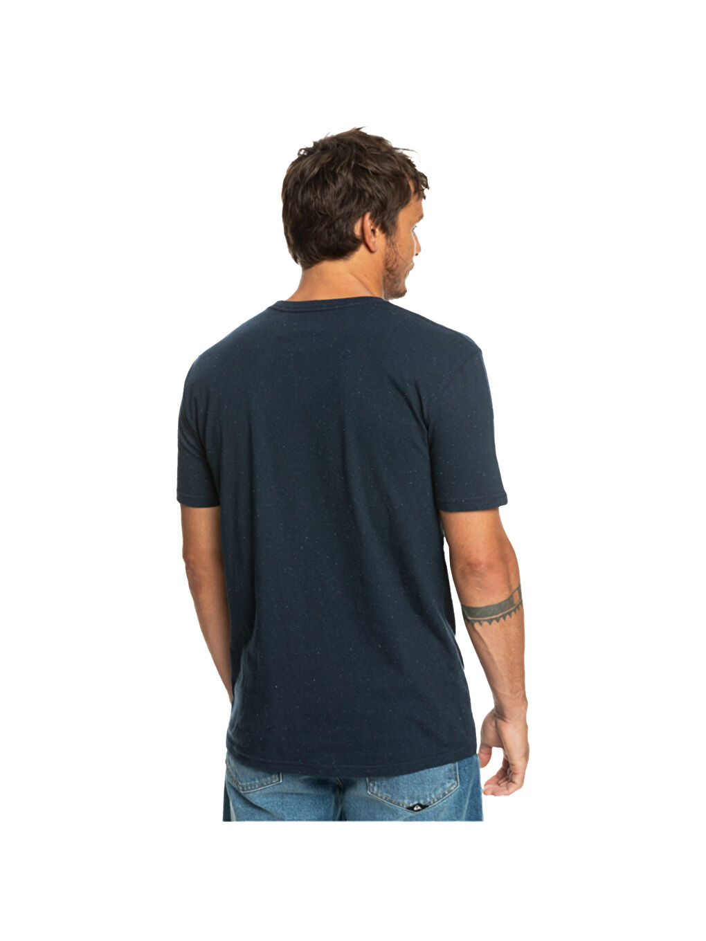 Lacivert Archedtype Erkek Mavi Tişört-2