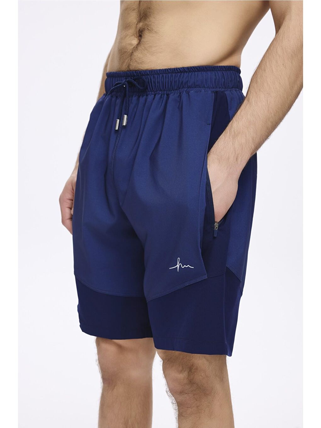 Spor Kesim Lacivert Erkek Kısa Havuz Ve Deniz Şortu 5031-3