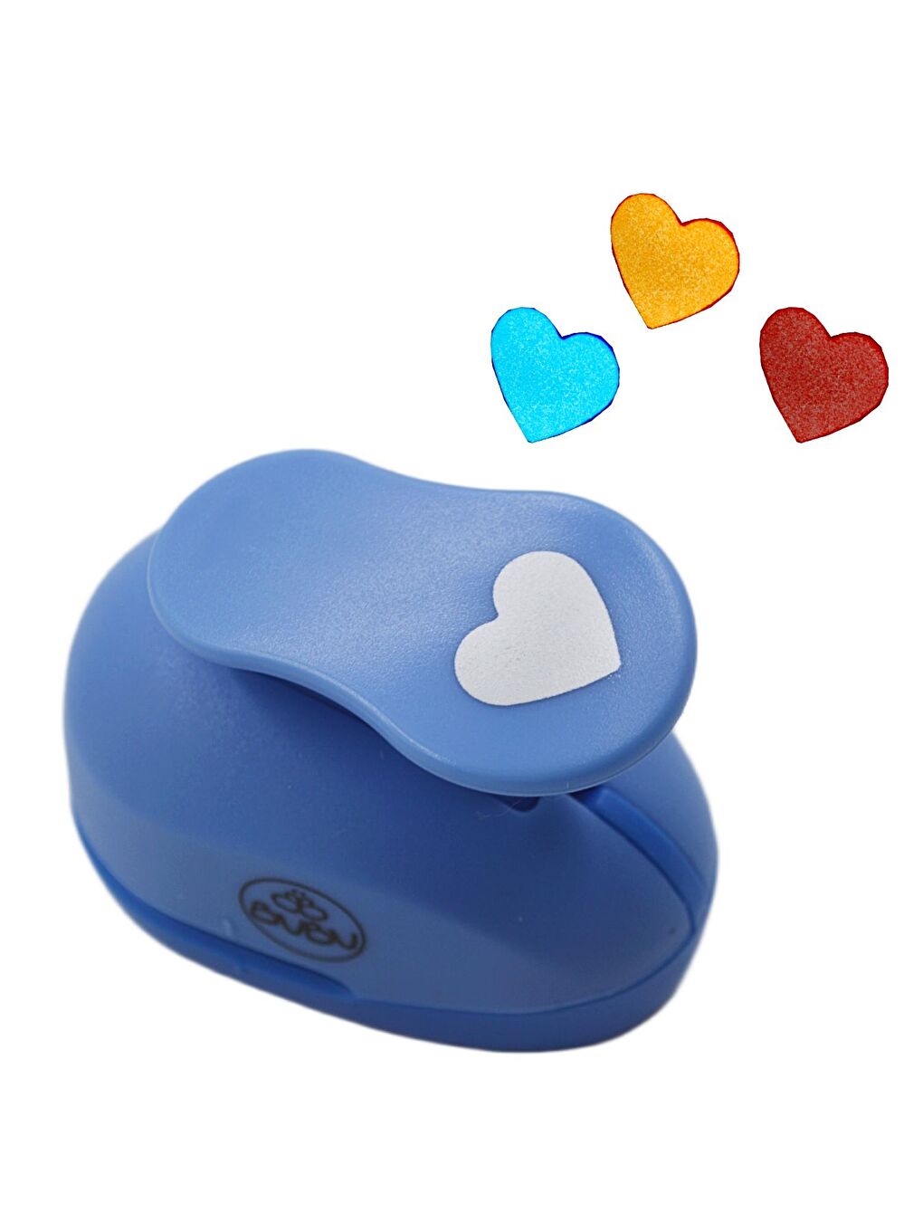 Şekilli Eva Ve Kağıt Delgeci 1 İnc (BUBU-00020) Mavi