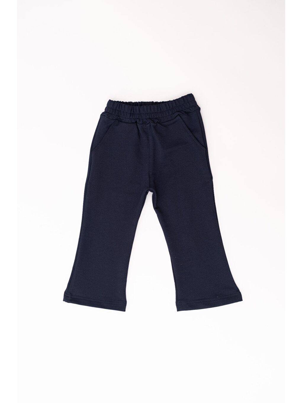 Kız Çocuk İspanyol Paça Eşofman Altı 761 Lacivert-1