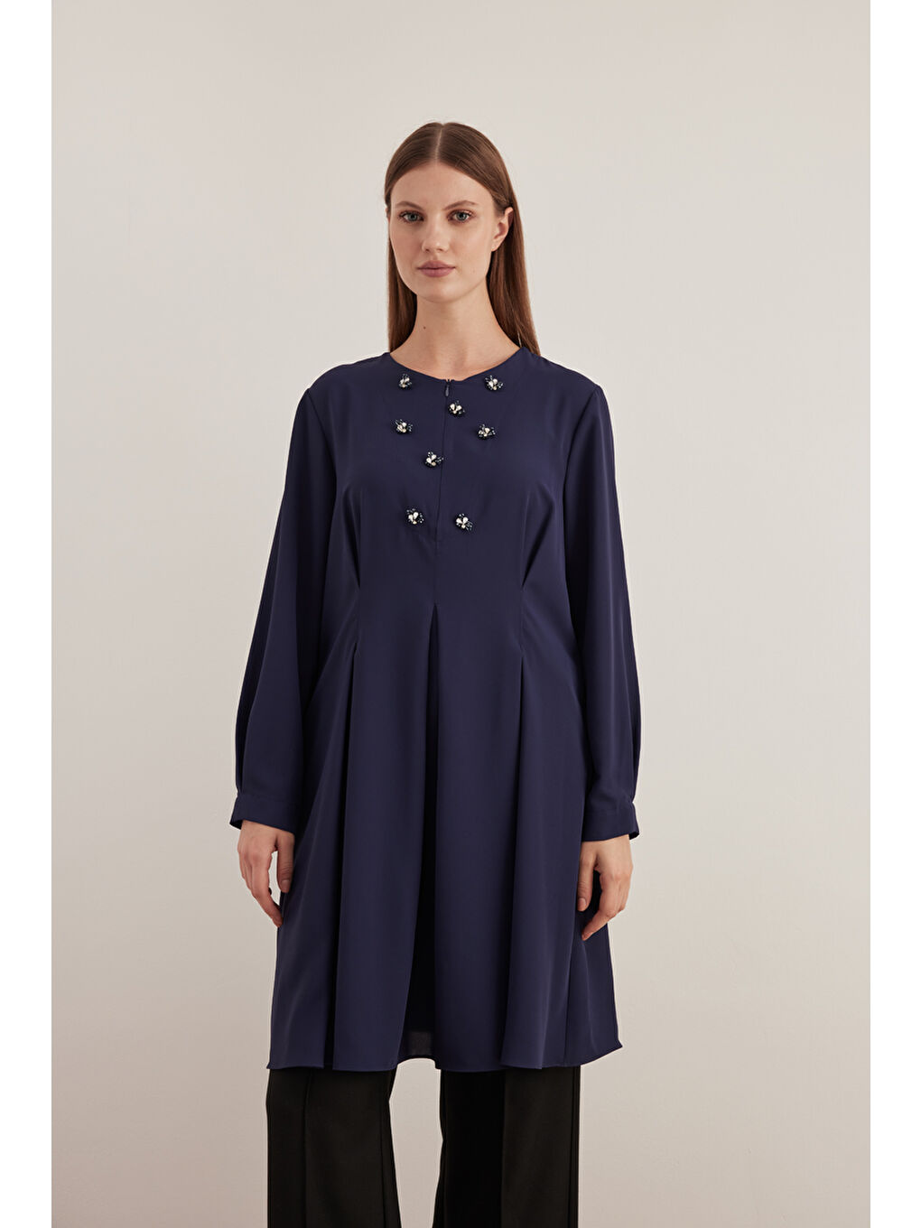 Lacivert 15760112 Tunik-1