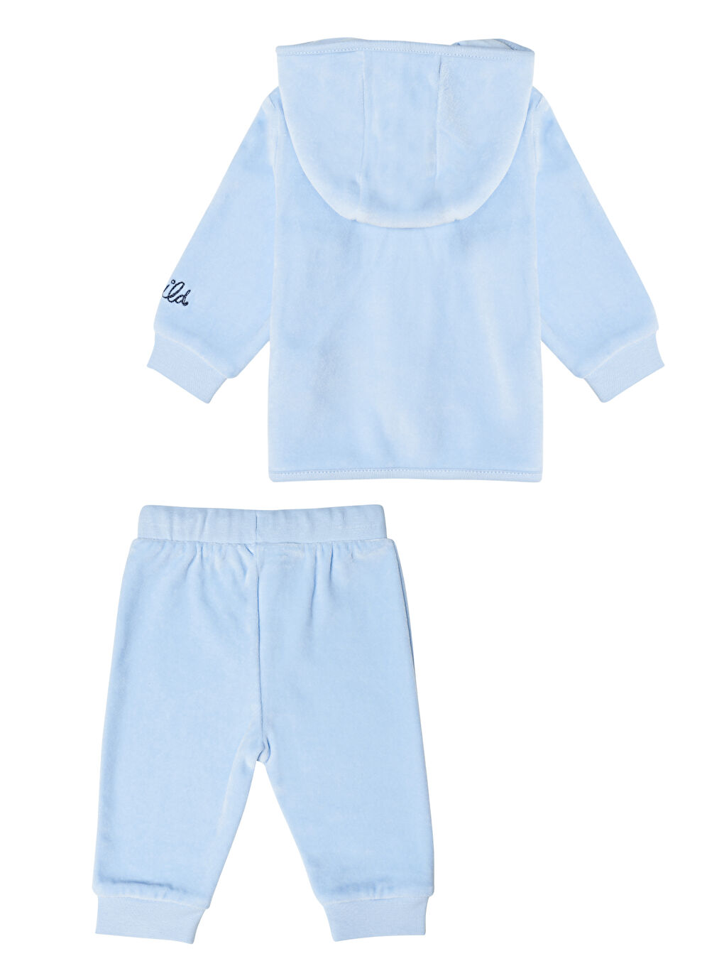 Mavi Erkek Bebek 2'li Set-1