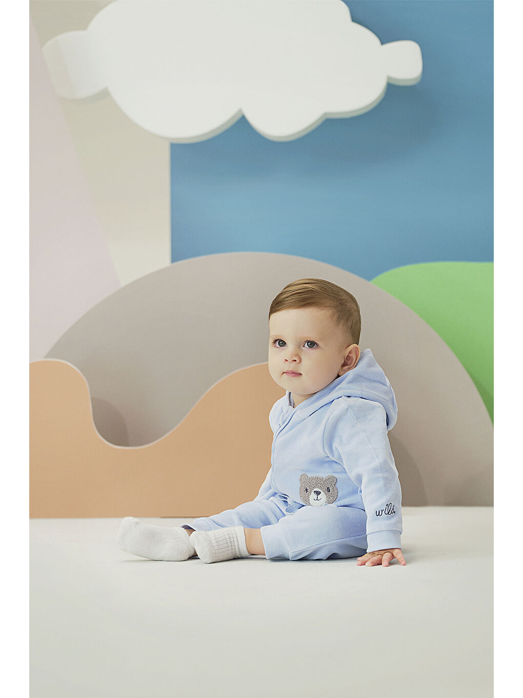 Mavi Erkek Bebek 2'li Set-2