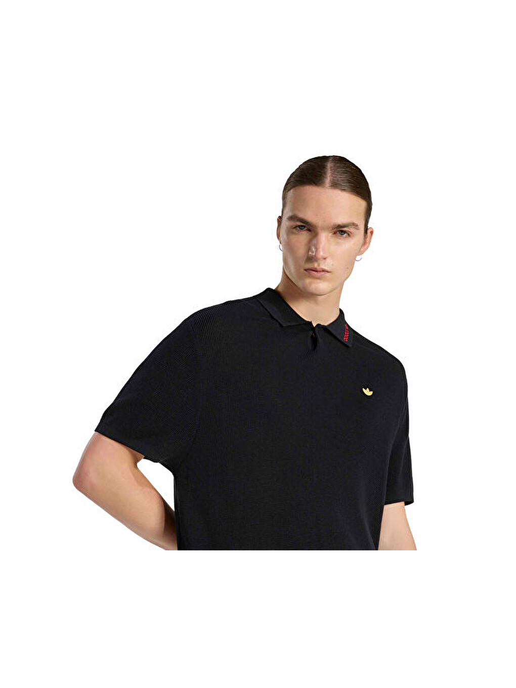 Polo Shirt Erkek Günlük Polo Tişört Kf6902 Siyah-3