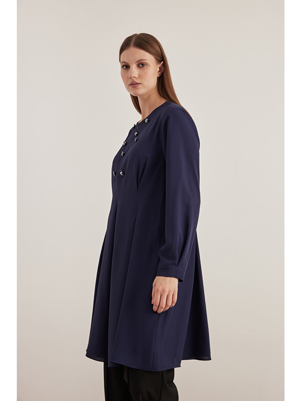 Lacivert 15760112 Tunik-3