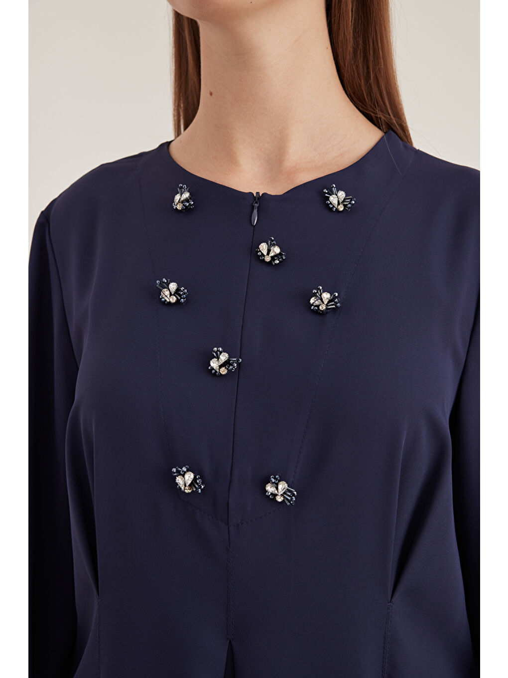 Lacivert 15760112 Tunik-4