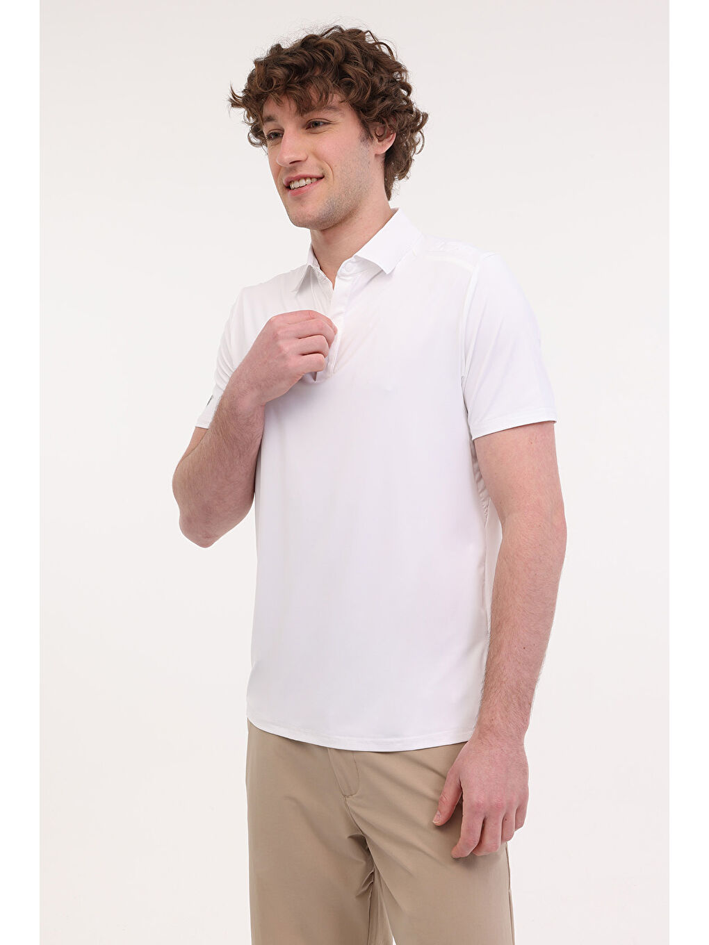 ML DESCE 12NS297 5FX Beyaz Erkek Kısa Kol T-Shirt