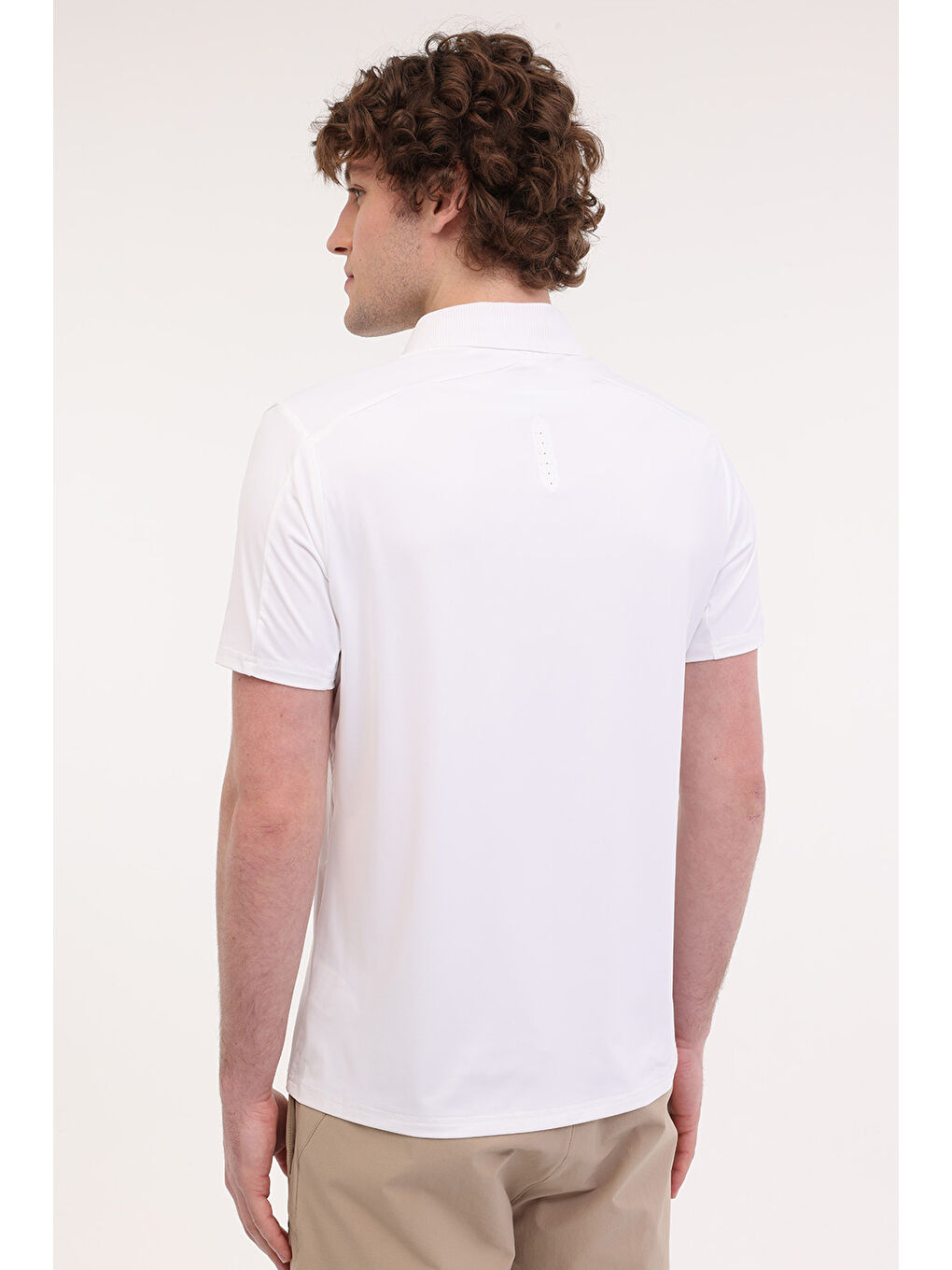 ML DESCE 12NS297 5FX Beyaz Erkek Kısa Kol T-Shirt-1