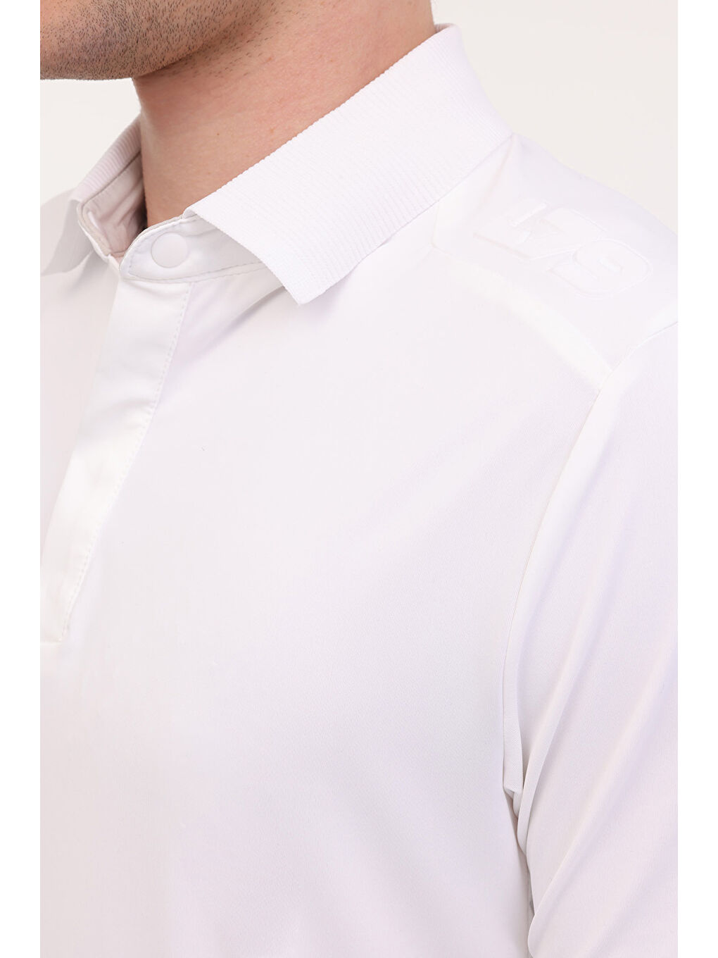 ML DESCE 12NS297 5FX Beyaz Erkek Kısa Kol T-Shirt-3