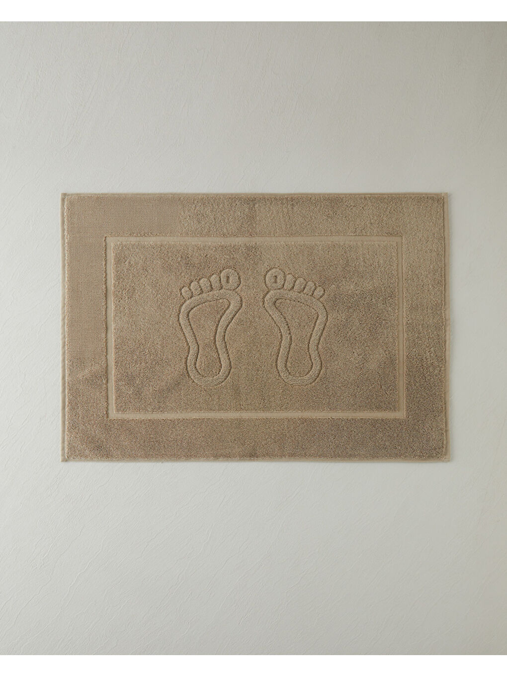 Soft Step Pamuk Ayak Havlusu 50x70 cm Bej