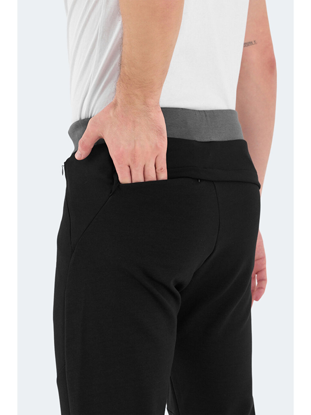 Siyah VESSEL 2 Lİ SET Erkek   Eşofman Altı-6