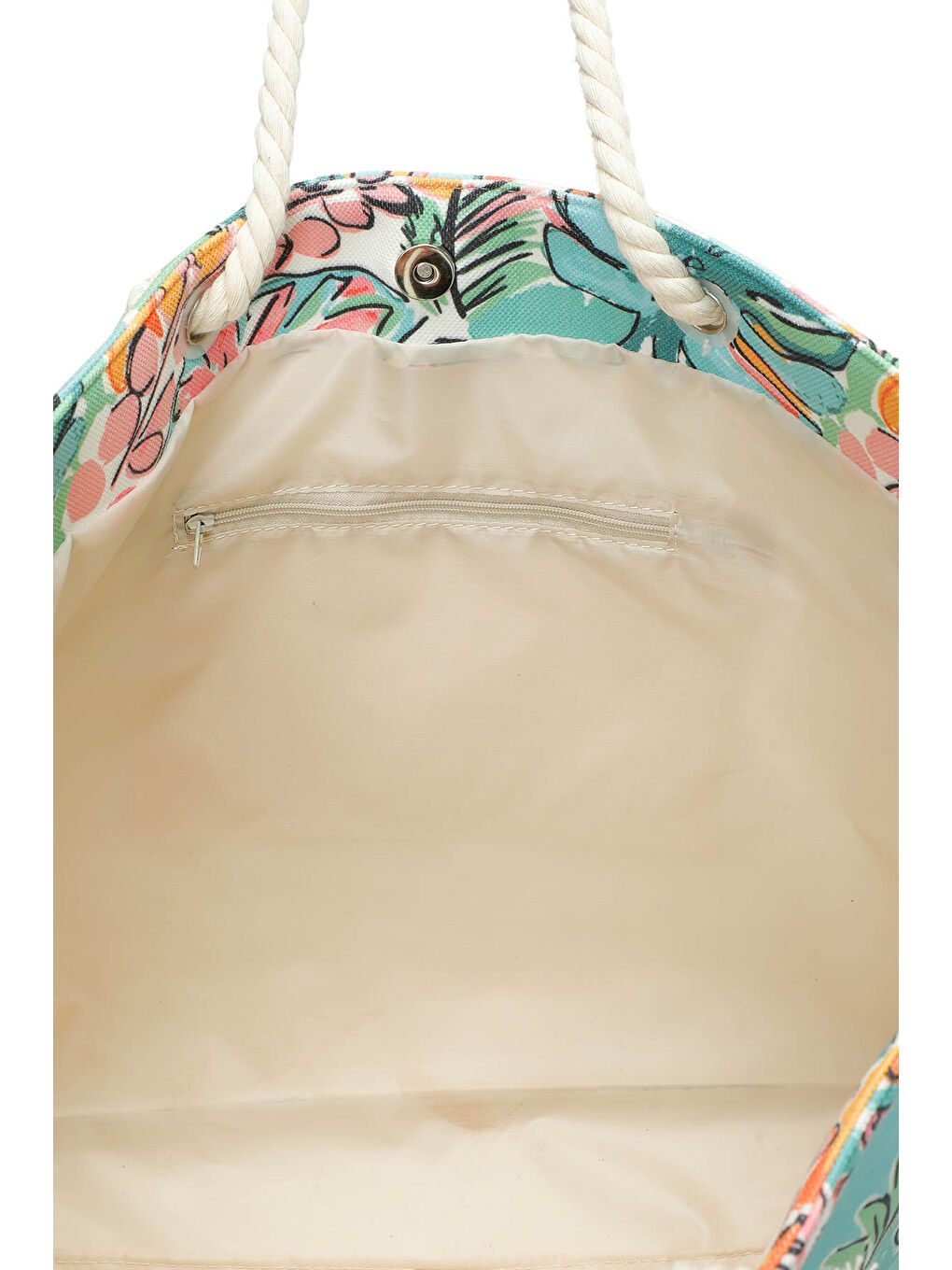 BIG BSK PLJ 5FX Mavi Kadın Plaj Çantası-3