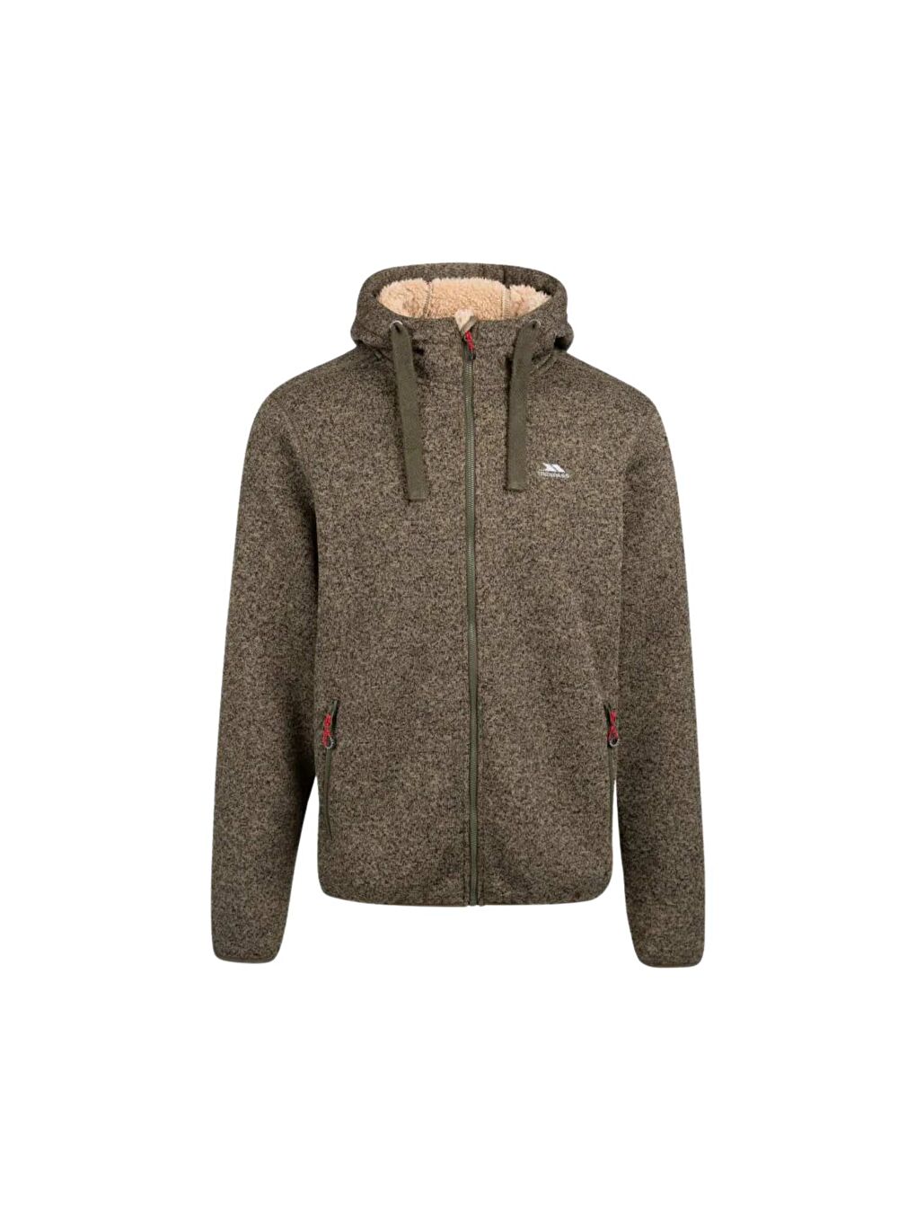 Haki Tableypipe At500 Erkek Polar Fermuarlı Sweatshirt-1