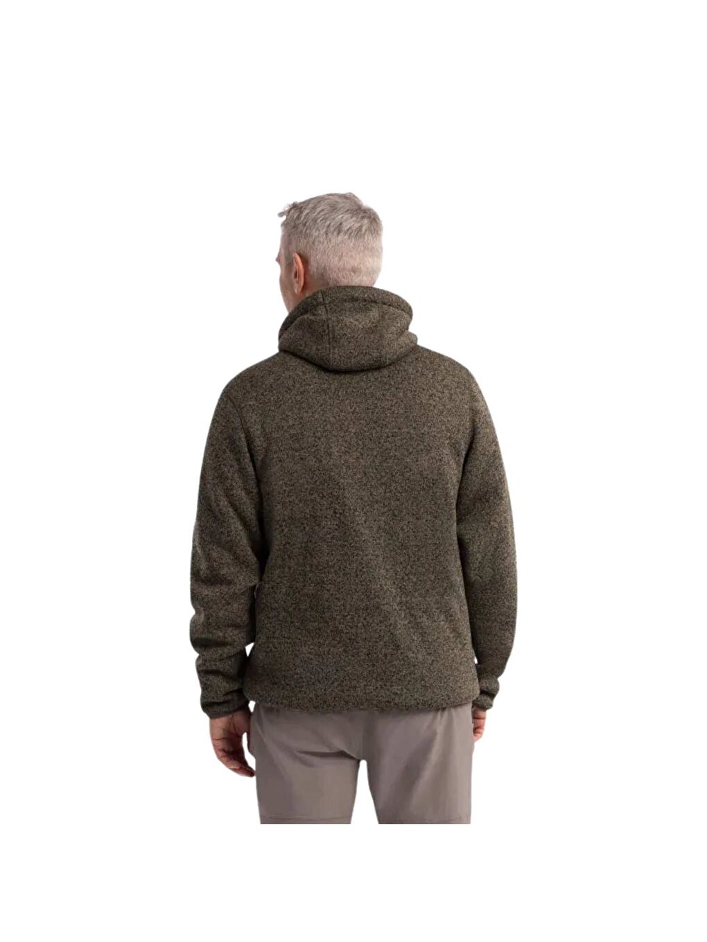 Haki Tableypipe At500 Erkek Polar Fermuarlı Sweatshirt-3