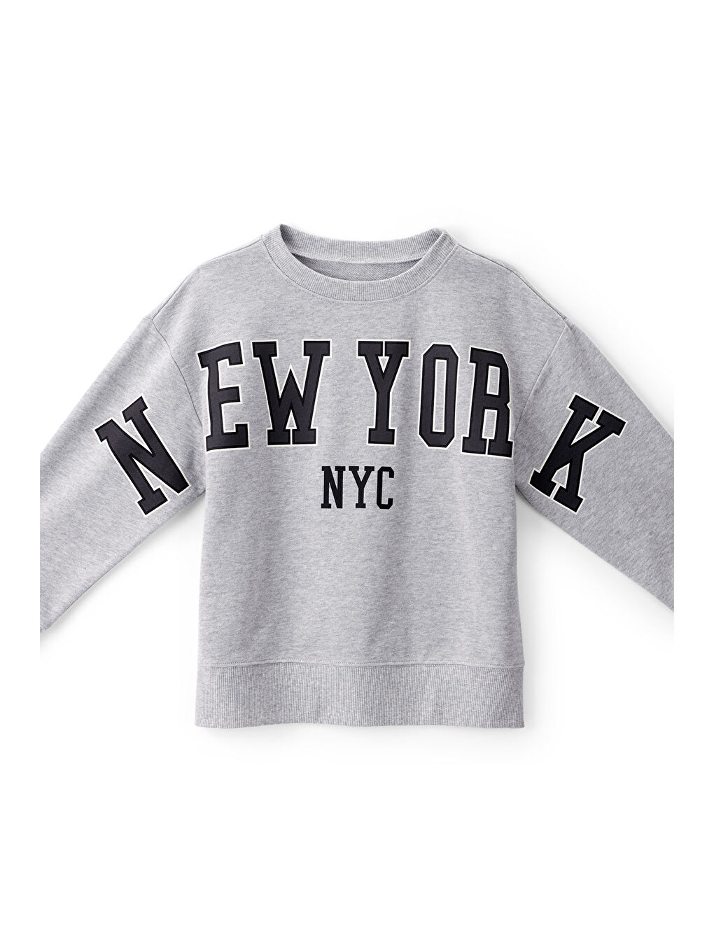 Erkek Çocuk Gri Sweatshirt-1