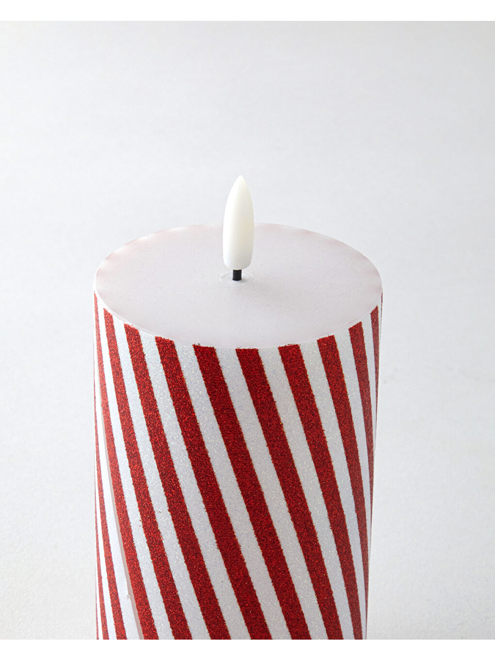 Laces Dekoratif Aydınlatma 12 cm Kırmızı - Beyaz-2